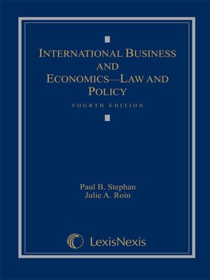 cover image of International Business and Economics
